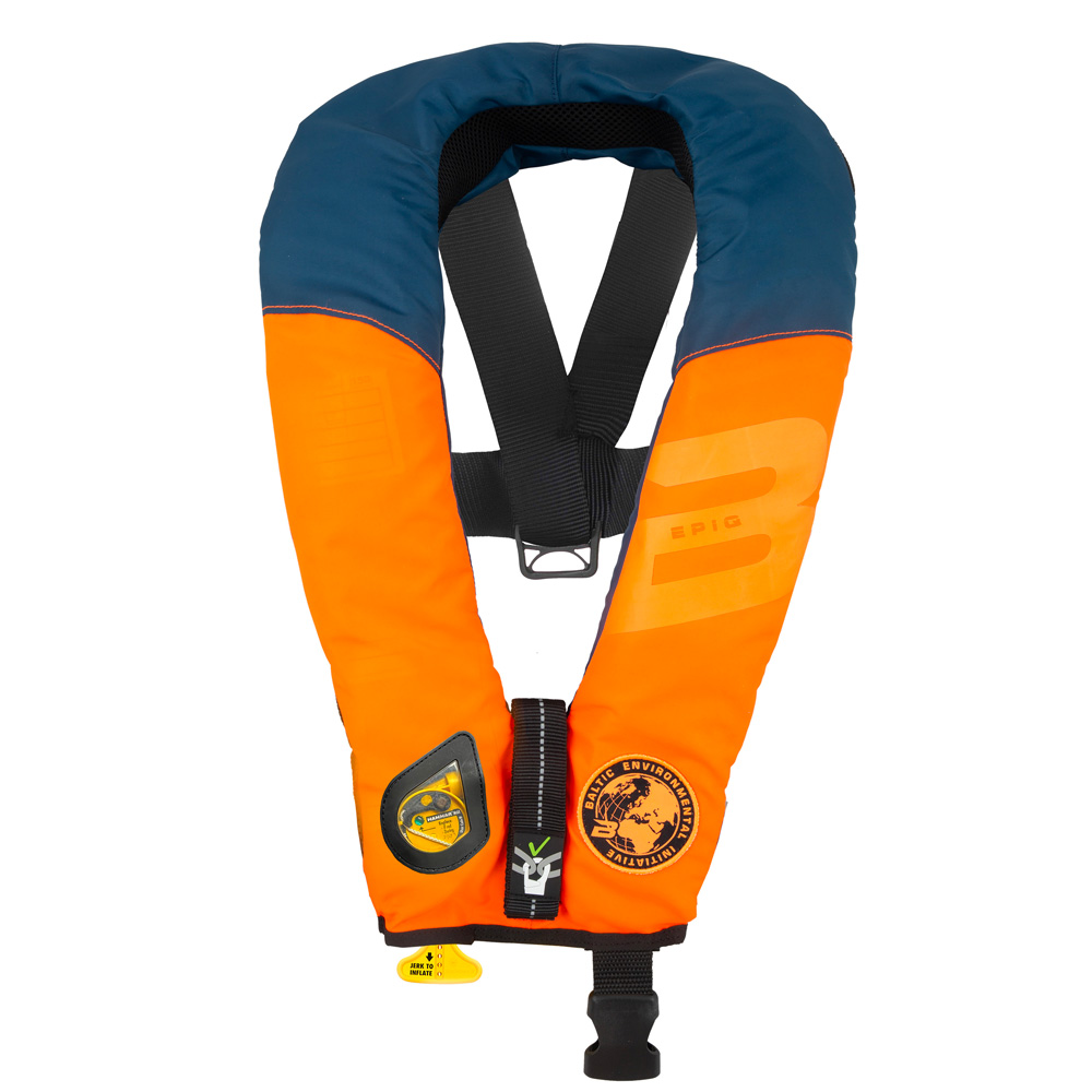 baltic Epiq 165N Automatik-Rettungsweste orange/navy